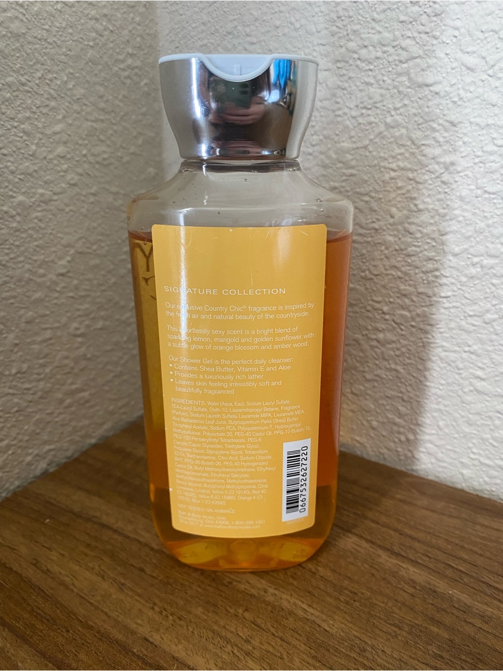 Bath & Body Works Country Chic Shower Gel- 10 oz - Picture 2 of 4